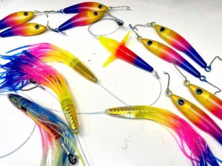 Some of our recent, beautiful globes. - T R Custom Lures
